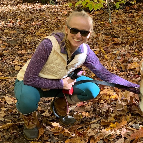 L.L. Bean XS Sherpa lined performance vest - Picture 2 of 8